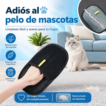 Guante quitapelos para mascotas