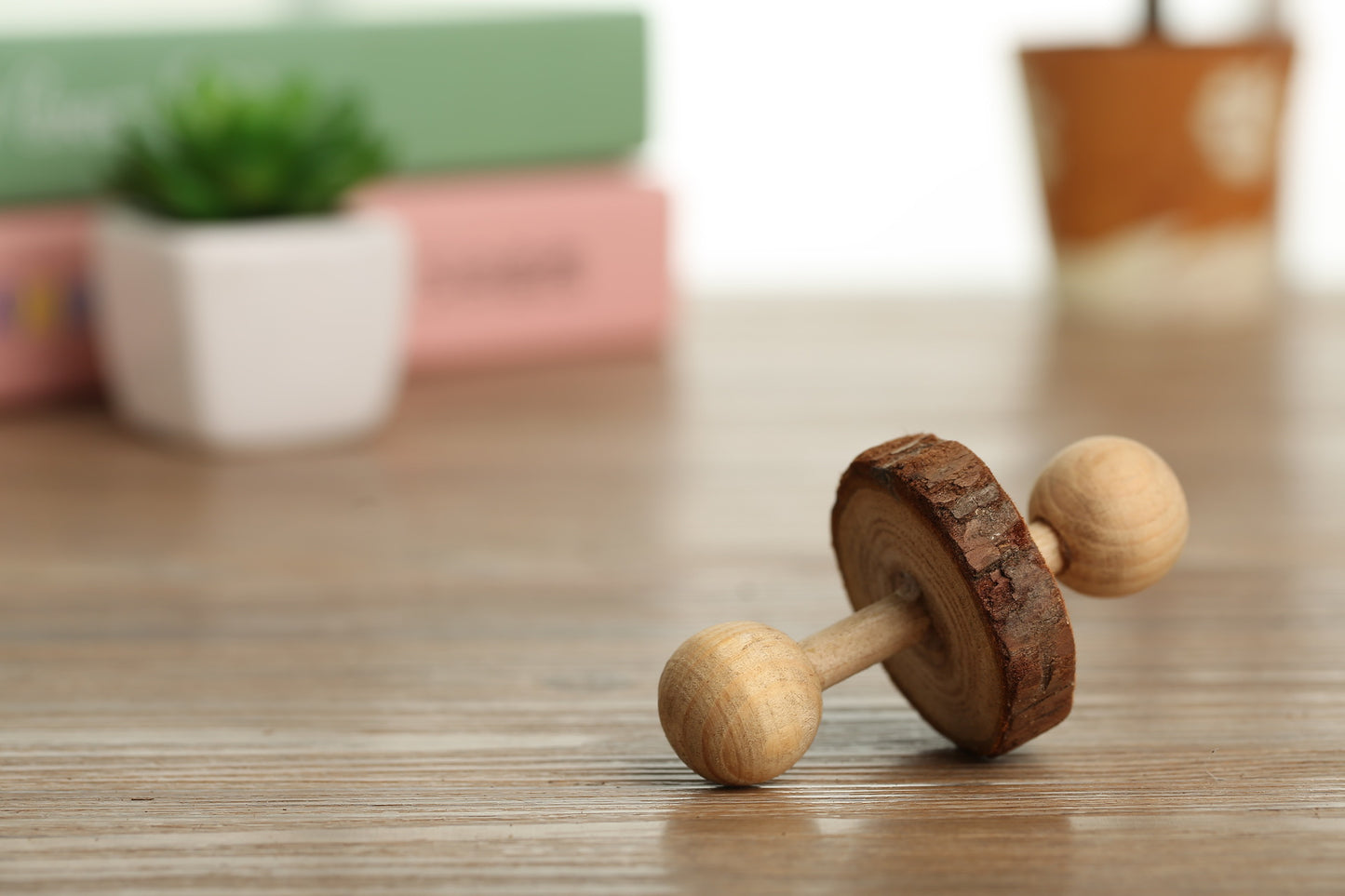 Set de juguetes de madera para hámsteres — ¡Diversión natural y sana!