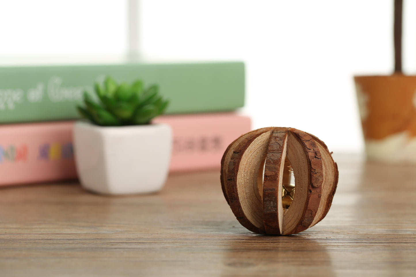Set de juguetes de madera para hámsteres — ¡Diversión natural y sana!