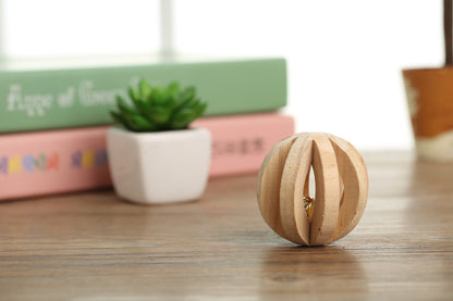 Set de juguetes de madera para hámsteres — ¡Diversión natural y sana!